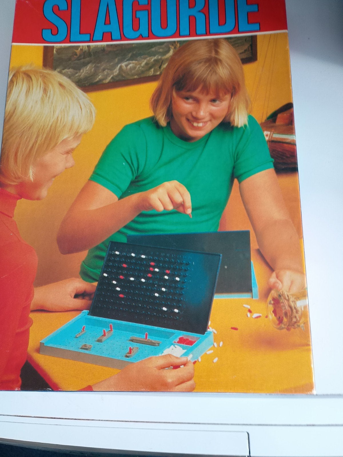 Slagorde voor 2 personen - Compleet Zeeslagspel, Een of twee spelers, Ophalen of Verzenden, Gebruikt