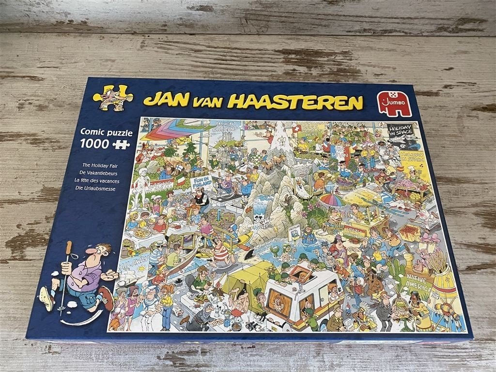 jan van haateren - de vakantiebeurs 1000 stuks [s2010], Verzenden, 500 t/m 1500 stukjes, Zo goed als nieuw
