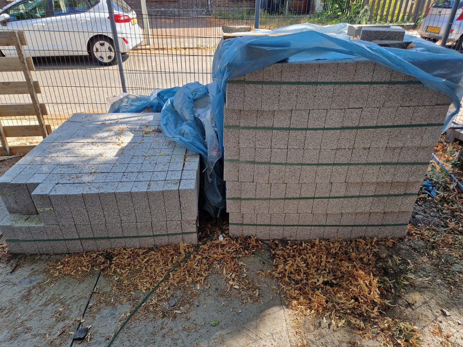 1089 stuks BIA-MF/GS Grijs 8.3 Stenen - Nieuwe Restpartij, Doe-het-zelf en Verbouw, Metselstenen, Ophalen, Nieuw, Bakstenen
