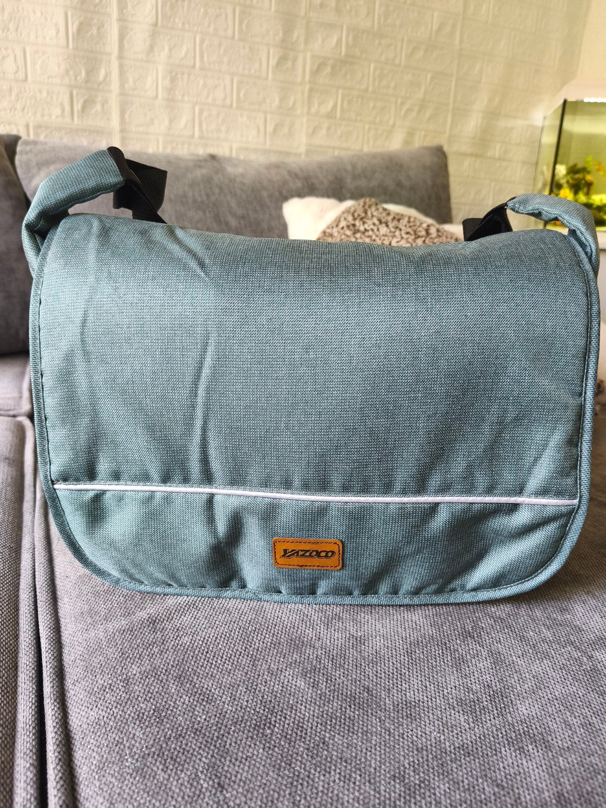 Baby Bag/ Pregnant Bag / Verzorgingstas - Blauw/Groen, Kinderen en Baby's, Ophalen of Verzenden