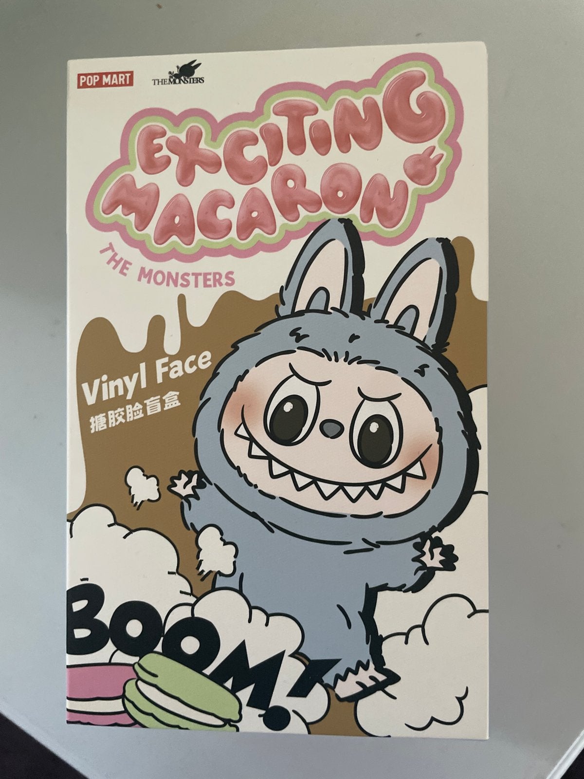 Pop Mart The Monsters Exciting Macaron Vinyl Face Blind Box, Verzamelen, Poppetjes en Figuurtjes, Ophalen of Verzenden, Nieuw
