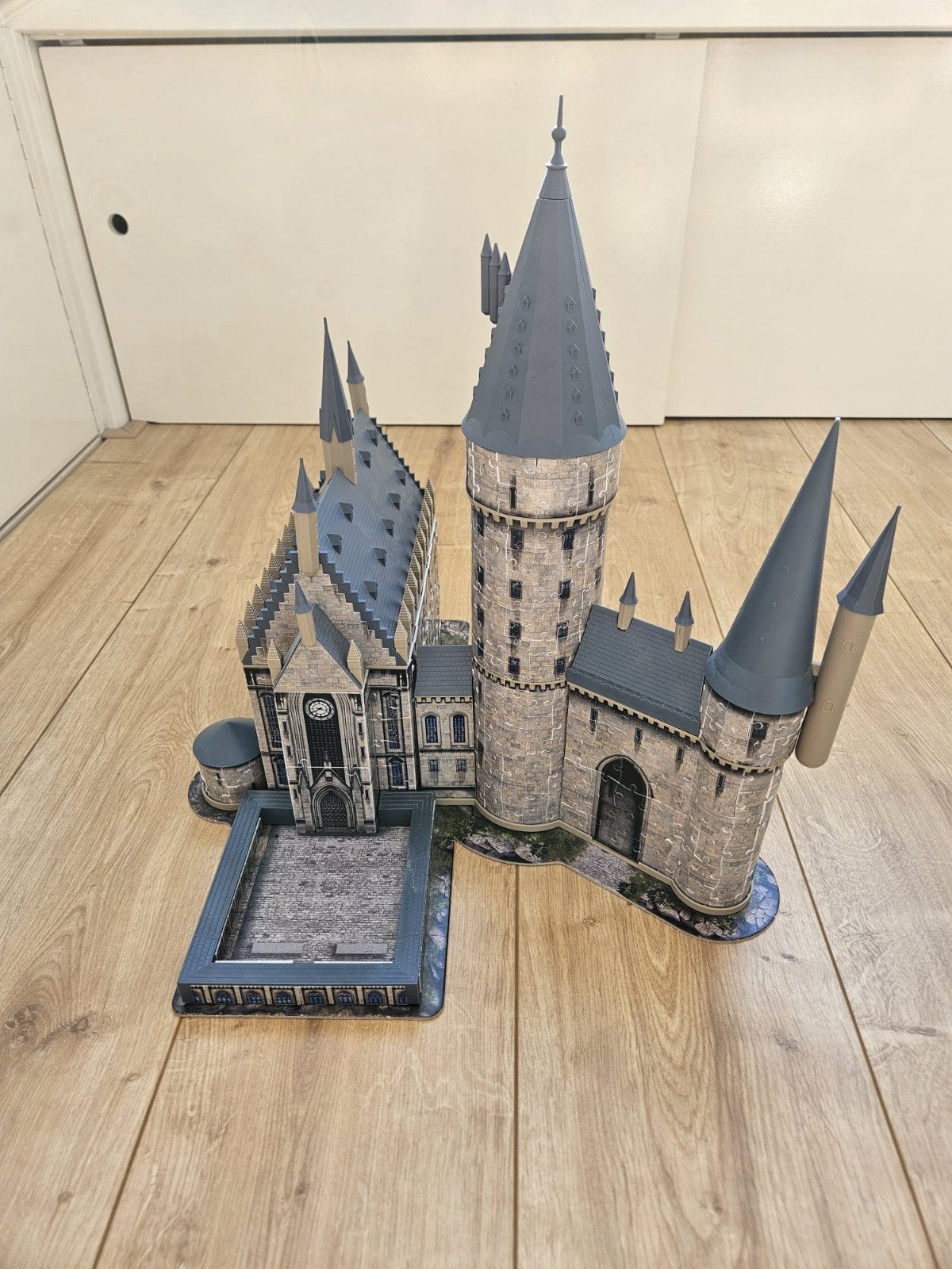 Harry Potter Zweinstein Kasteel 3D Puzzel, Ophalen of Verzenden, Zo goed als nieuw, Overige merken