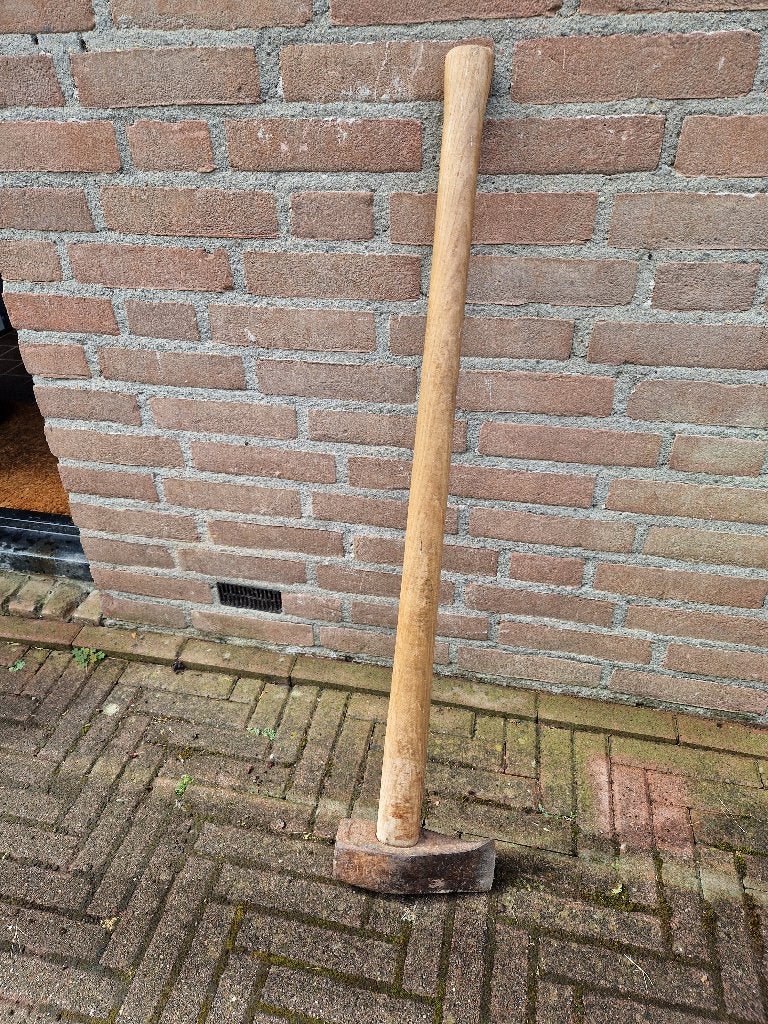 kloofbijl, Ophalen, Gebruikt