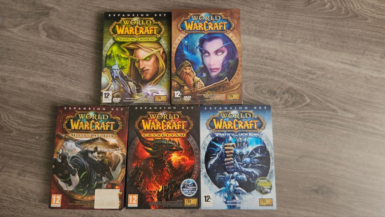 World of Warcraft Spellen & Expansions - Zeer Goede Staat, Online, Ophalen of Verzenden, Zo goed als nieuw, Role Playing Game (Rpg)