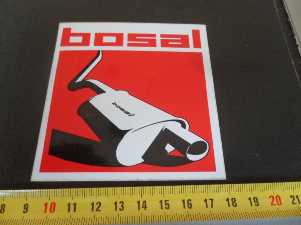 sticker BOSAL uitlaten AX078 *, Verzamelen, Ophalen of Verzenden, Zo goed als nieuw