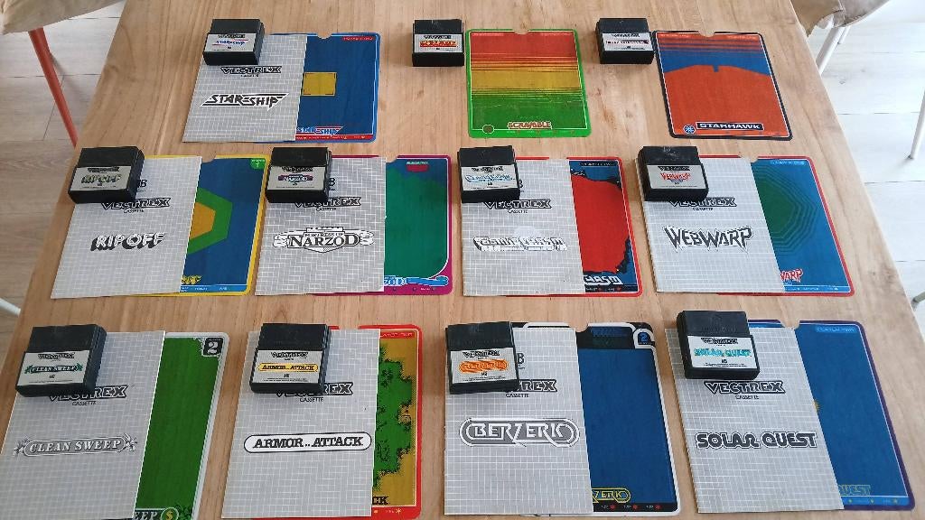 Vectrex games, Avontuur en Actie, Gebruikt, 1 speler, Ophalen of Verzenden