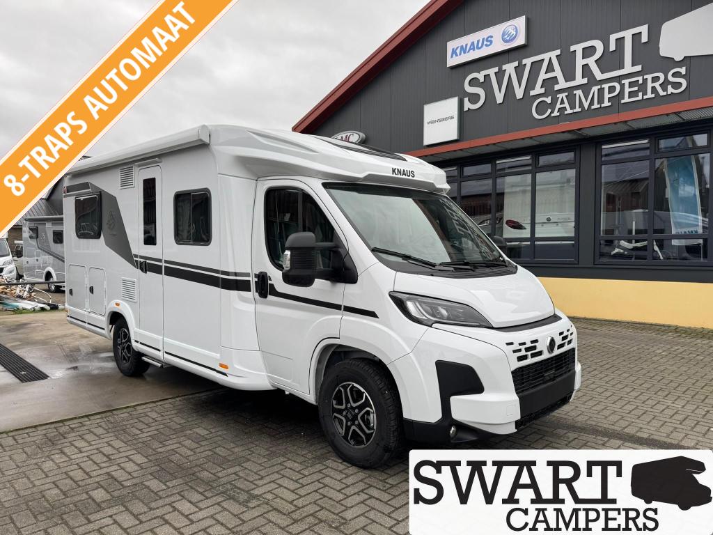 Knaus L!ve Ti 650 MF Platinum Selection, Fransbed, AUTOMAAT, Caravans en Kamperen, Campers, Bedrijf, tot en met 2, Half-integraal
