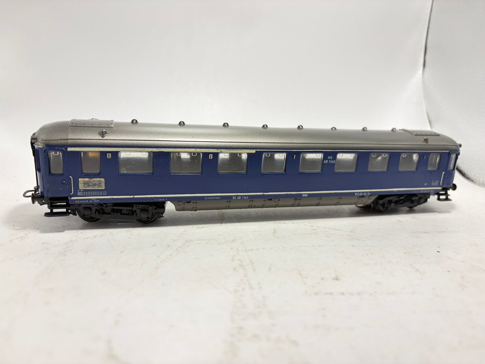 Fleischmann AC rijtuig plan K van de NS, Hobby en Vrije tijd, Modeltreinen | H0, B, Wisselstroom, A, Fleischmann