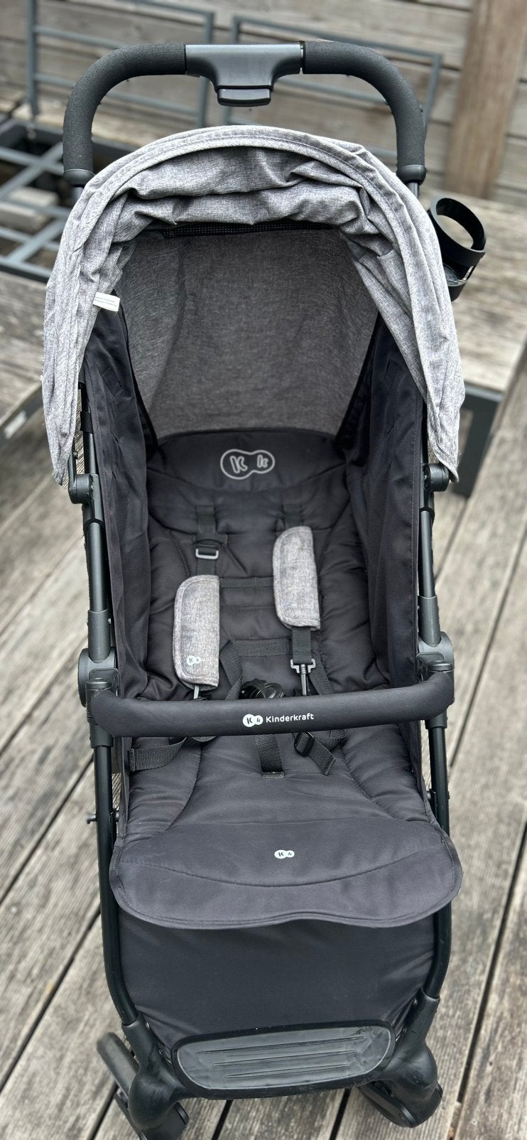 Kinderkraft trig2 buggy grijs, Kinderen en Baby's, Buggy's, Ophalen, Zo goed als nieuw