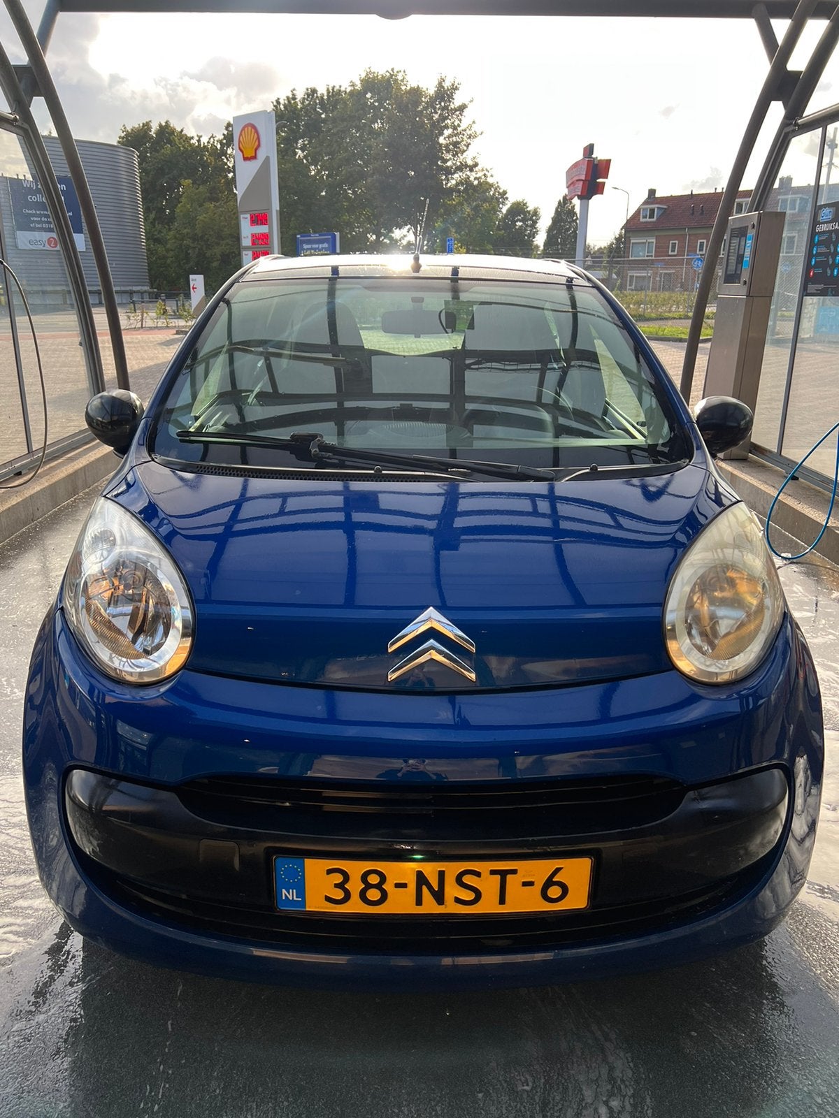 Citroën C1 1.0 5-DRS 2006 Blauw, Auto's, Voorwielaandrijving, C1, 68 pk, Handgeschakeld