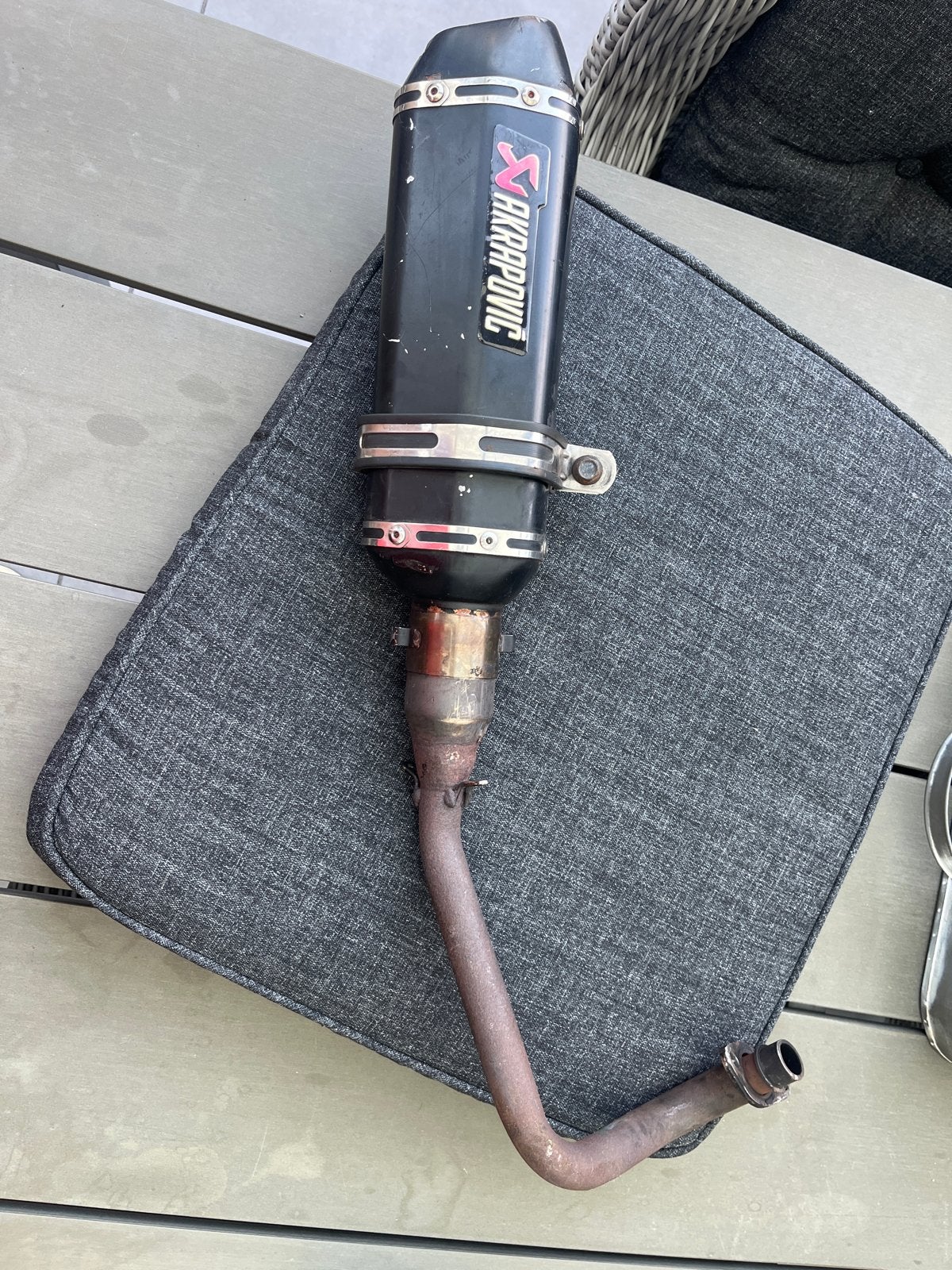 Akrapovic uitlaat - Gebruikt, Ophalen of Verzenden, Gebruikt