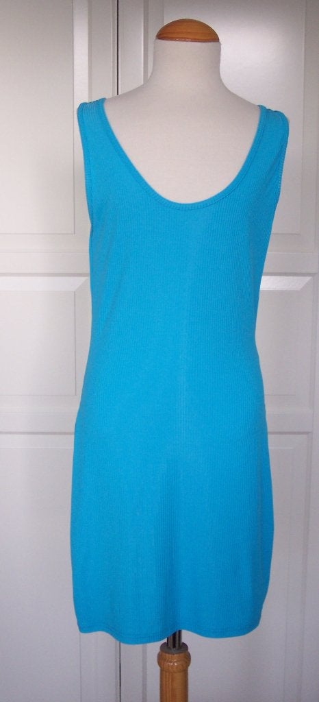 Mini Jurk Blauw M 38 Stretch ( Jool ), Maat 38/40 (M), Blauw, Ophalen of Verzenden, Zo goed als nieuw