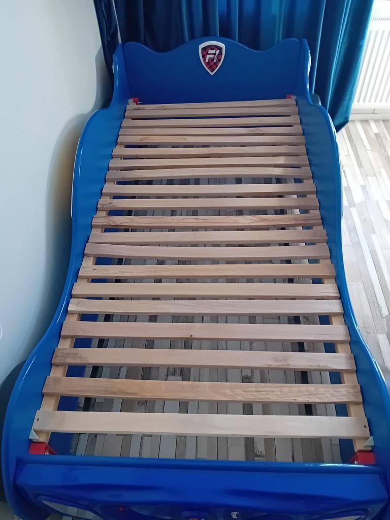 Kinderbed, Ophalen, 90 cm, Eenpersoons, Wit