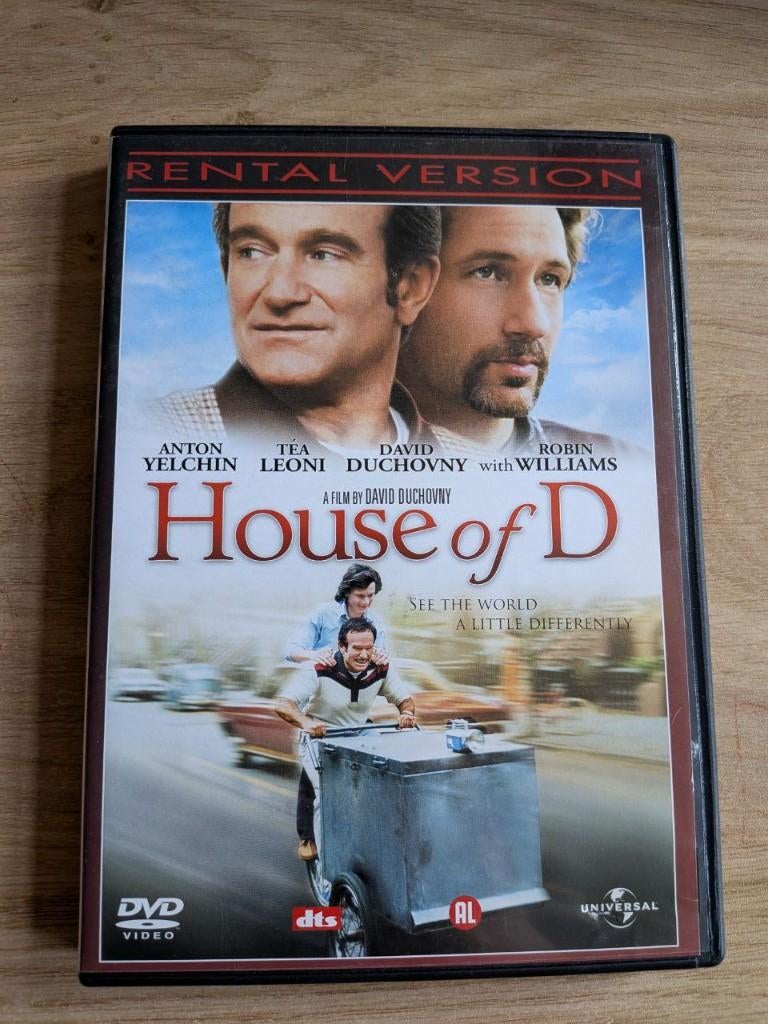 DVD | House of D ( Robin en Zelda Williams ), Cd's en Dvd's, Dvd's | Komedie, Alle leeftijden, Ophalen, Zo goed als nieuw, Overige genres