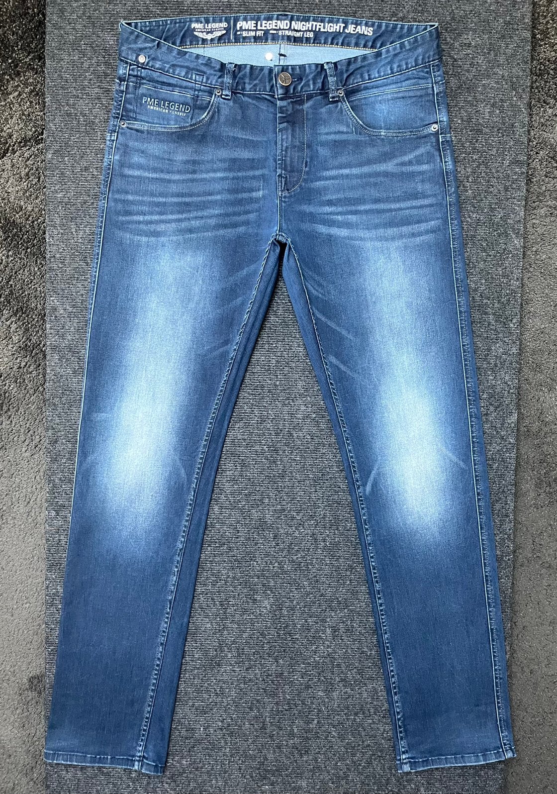 PME Legend Nightflight stretch jeans 34/32 (NIEUW), Ophalen of Verzenden, Nieuw, Blauw, W33 - W34 (confectie 48/50)