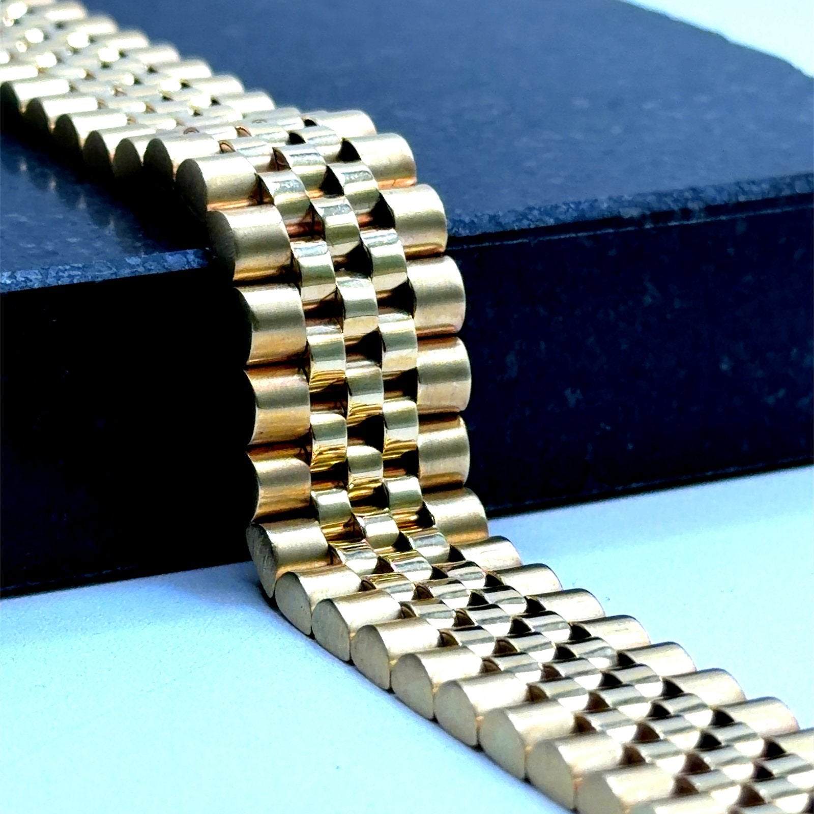 gouden Rolex armband 14kt, Ophalen of Verzenden, Www.bredajuwelier.nl, Www.bredajuwelier.nl, Www.bredajuwelier.nl