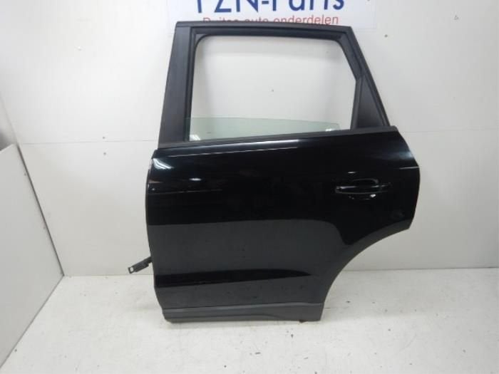 Audi Q5 8R Portier Links-achter LY9B, Ophalen of Verzenden, Gebruikt, Achter, Deur