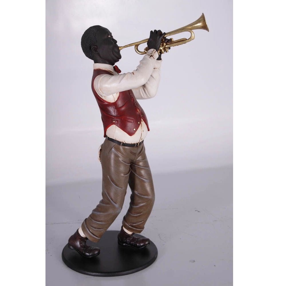 Trumpet Player – Jazz beeld Hoogte 59 cm, Ophalen, Nieuw, Overige typen
