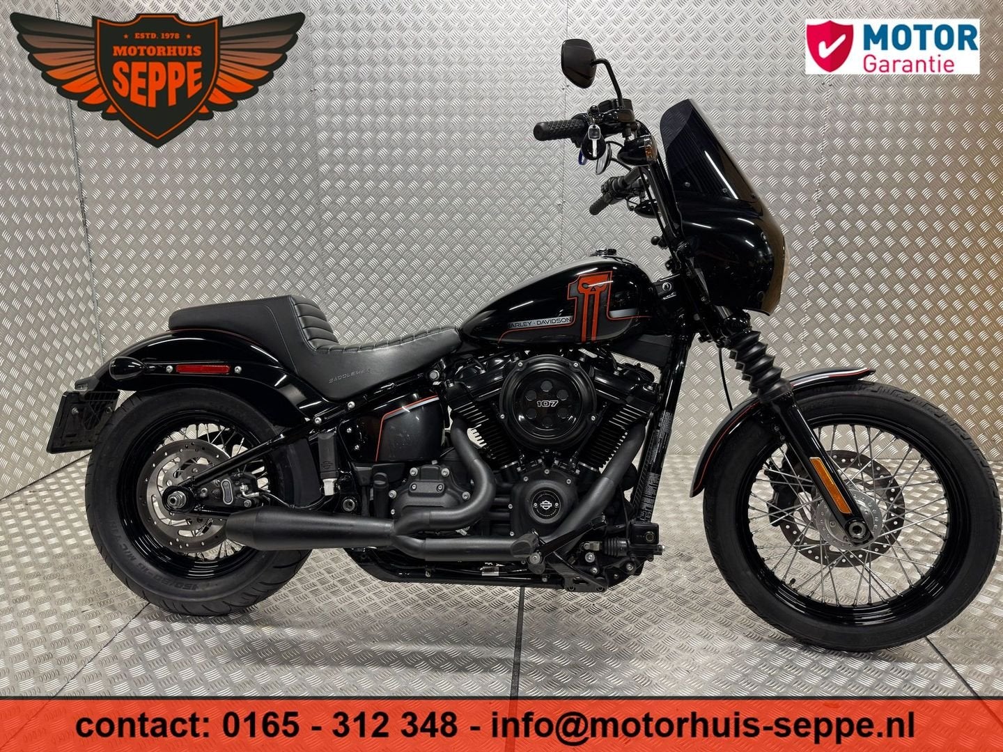 *VERKOCHT* HARLEY-DAVIDSON SOFTAIL STREET BOB 2018 beauty !!, 1746 cc, 2 cilinders, HARLEY-DAVIDSON, Bedrijf
