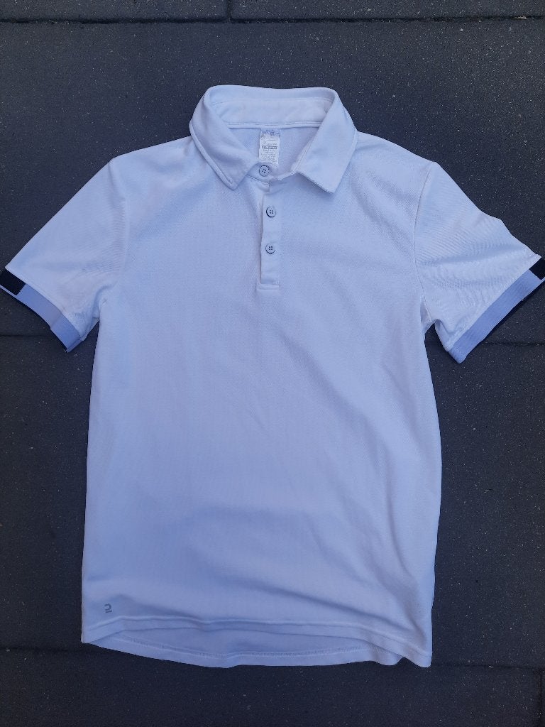 Z.g.a.n Polo shirt voor paardrijden wit heren, Ophalen, Heren, Overige merken, Veelzijdigheid