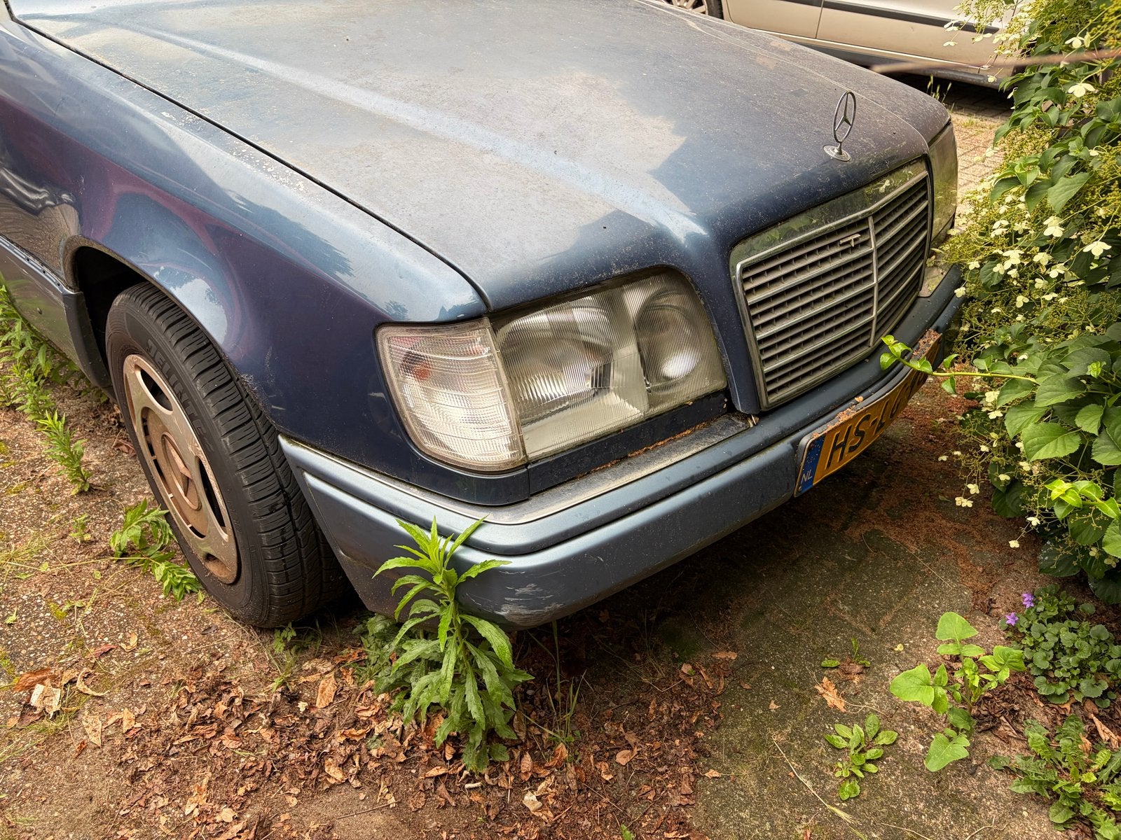 Mercedes-Benz w124 Mercedes 300te 1989 Blauw 300 te, Auto's, Blauw, Origineel Nederlands, 1560 kg, Particulier