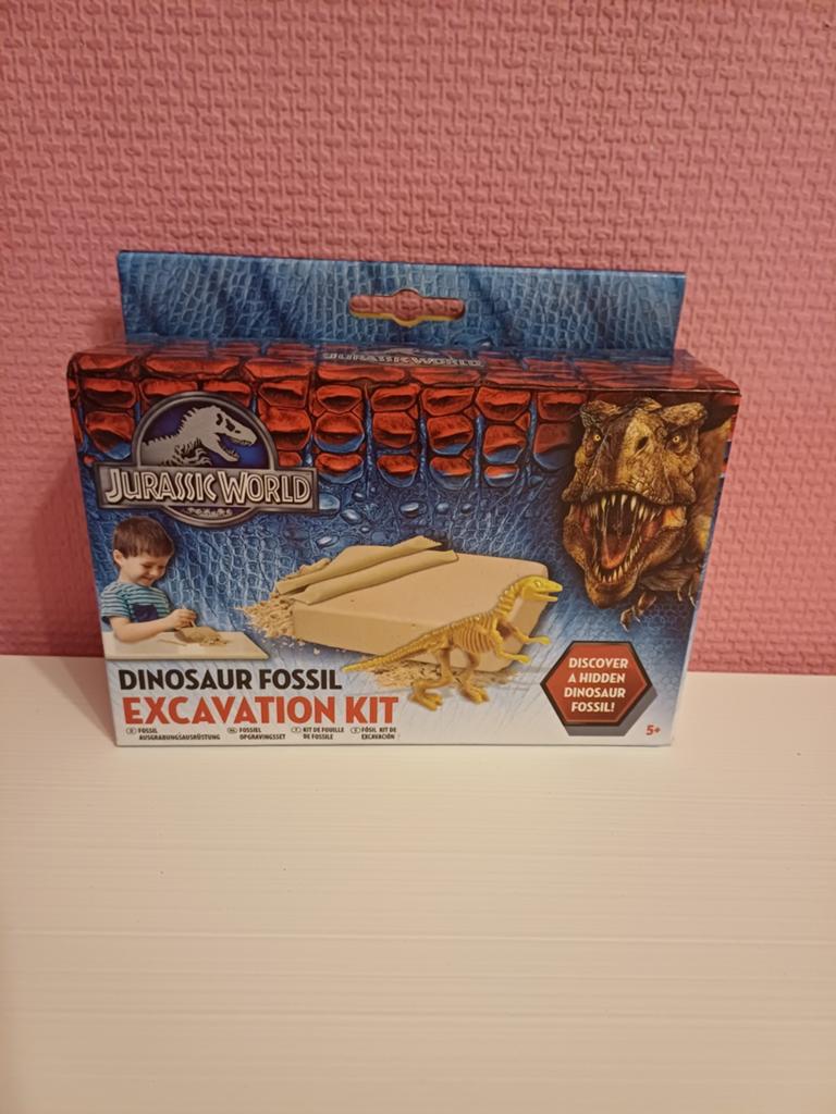 Jurassic World dinosaur fossil excavation kit, Ophalen of Verzenden, Nieuw, Ontdekken
