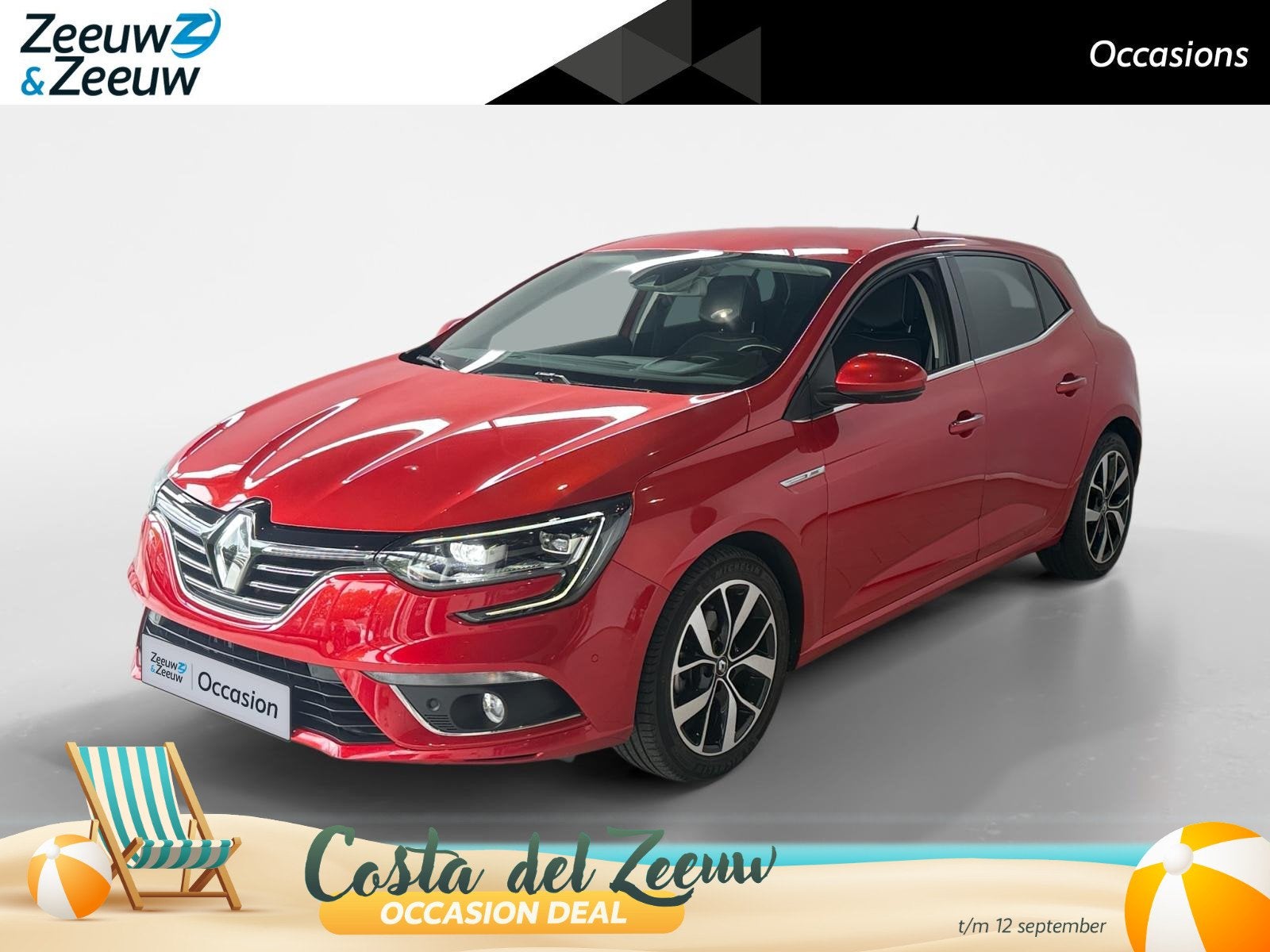 Renault Mégane 1.3 TCe Bose *Navi+Camera*Climate*Parkeersen, 12 maanden, 4 cilinders, Bedrijf, 19 km/l