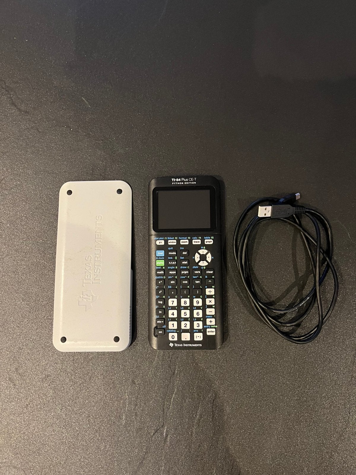 TI-84 Plus CE-T phyton grafische rekenmachine met oplader, Ophalen of Verzenden, Grafische rekenmachine, Zo goed als nieuw