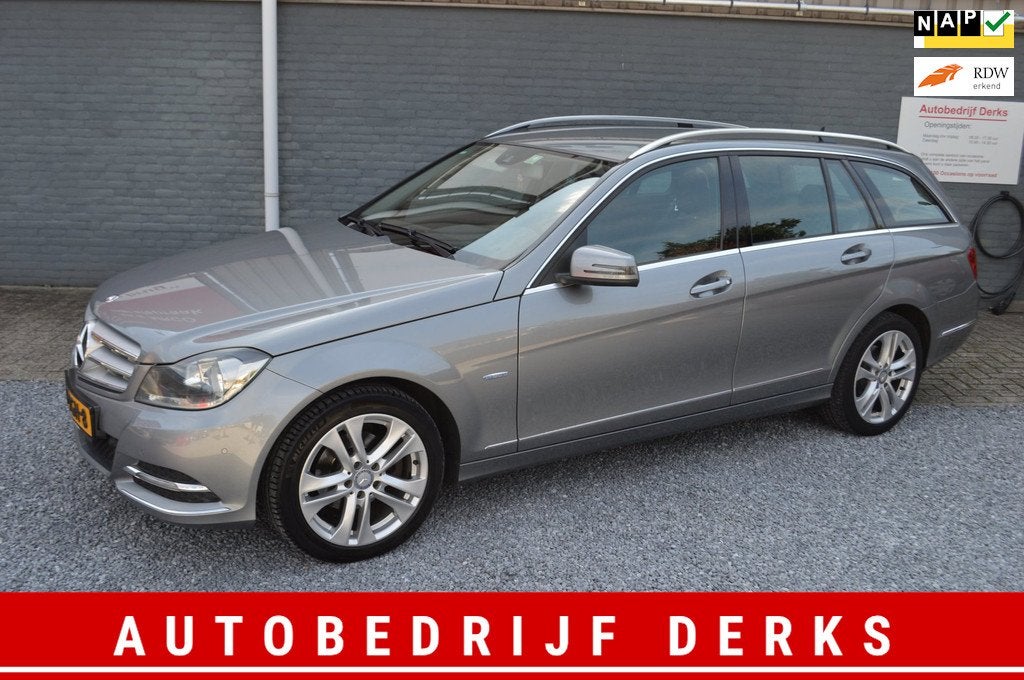 Mercedes-Benz C-klasse Estate 180 Business Class Avantgarde, Auto's, Automaat, Euro 5, Origineel Nederlands, Automatische klimaatregeling