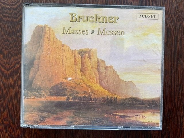 Bruckner - Masses Messen - 3 CD, Cd's en Dvd's, Cd's | Klassiek, Ophalen of Verzenden, Classicisme, Zo goed als nieuw, Overige typen