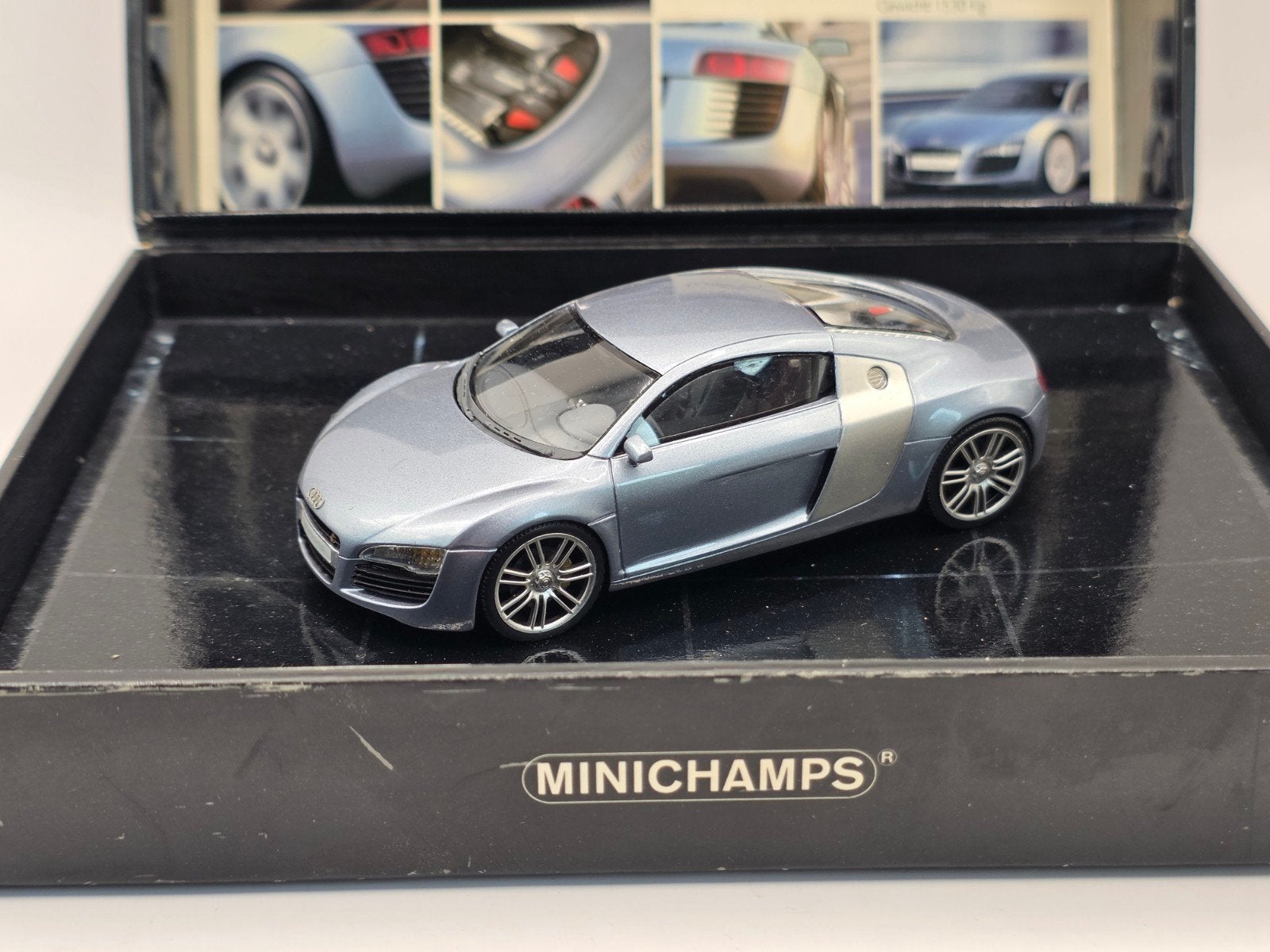 Audi le mans quattro, Hobby en Vrije tijd, Modelauto's | 1:43, Ophalen of Verzenden, Zo goed als nieuw, Auto, MiniChamps