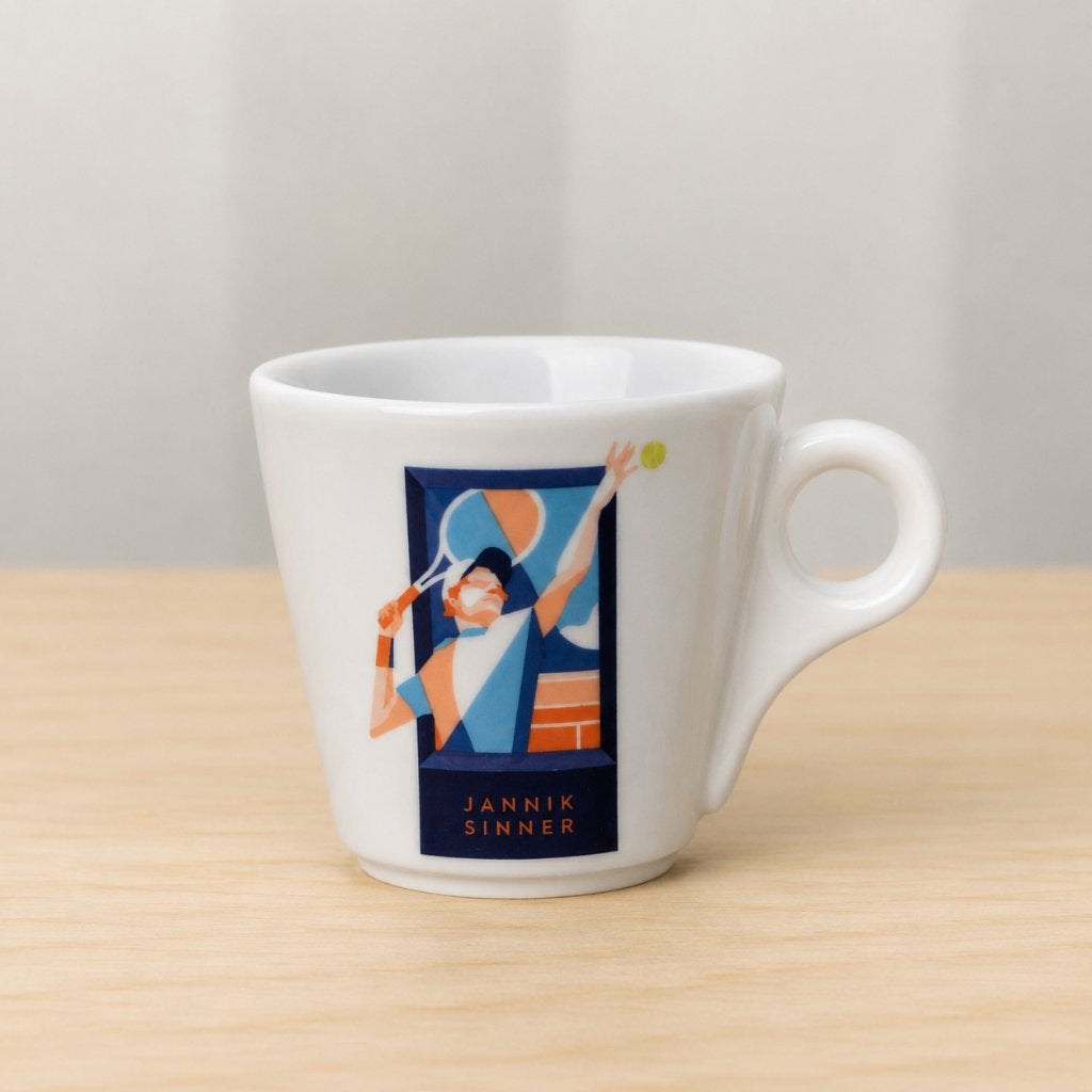Lavazza Espresso Set Limited Edition – Jannik Sinner, Steen, ., Nieuw, Ophalen of Verzenden