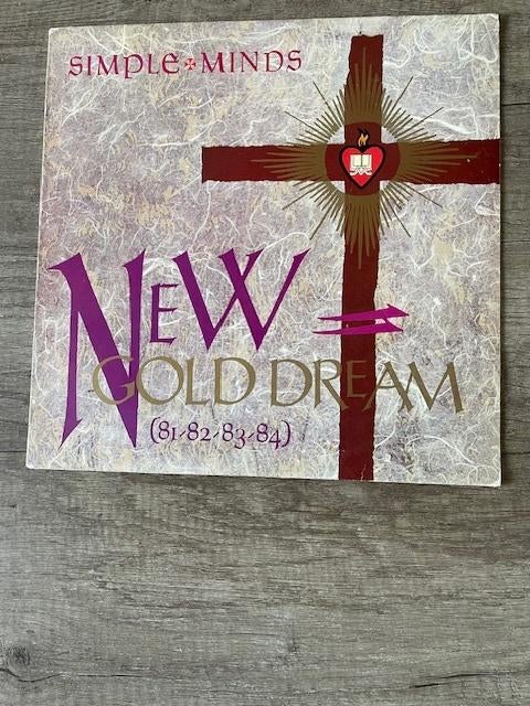 LP Simple Minds - New Gold Dream (81-82-83-84) - 1982, Ophalen of Verzenden, Gebruikt, 12 inch