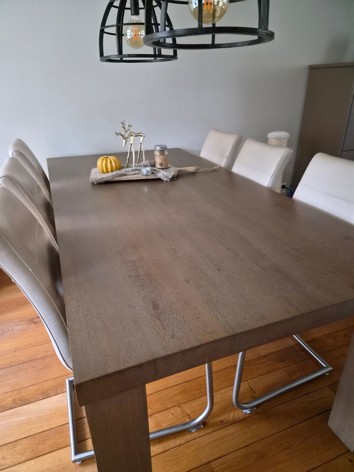 eet kamer tafel, Huis en Inrichting, Ophalen, Gebruikt, 200 cm of meer, 50 tot 100 cm
