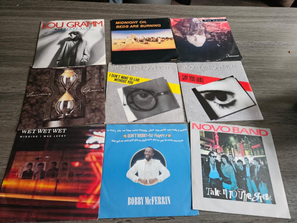 Diverse singles in goede staat - Pop, Rock, Jaren '80, Gebruikt, 7 inch, Ophalen of Verzenden, Pop