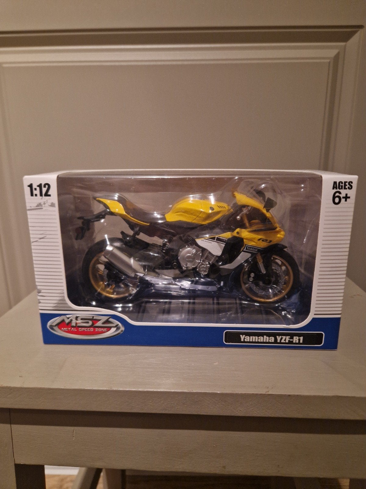 1:12 MSZ Yamaha R1 60th anniversary, Ophalen of Verzenden, Nieuw, Auto