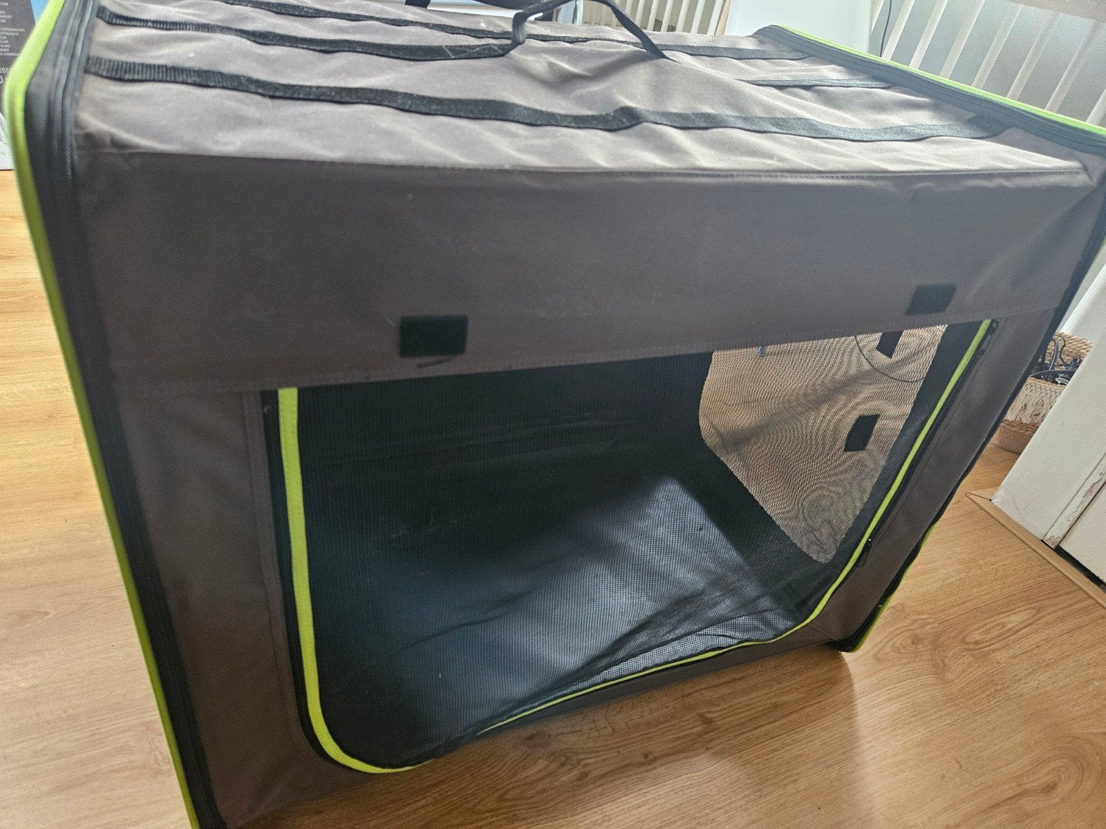 stoffen opvouwbare hondenbench, Dieren en Toebehoren, Ophalen, Gebruikt