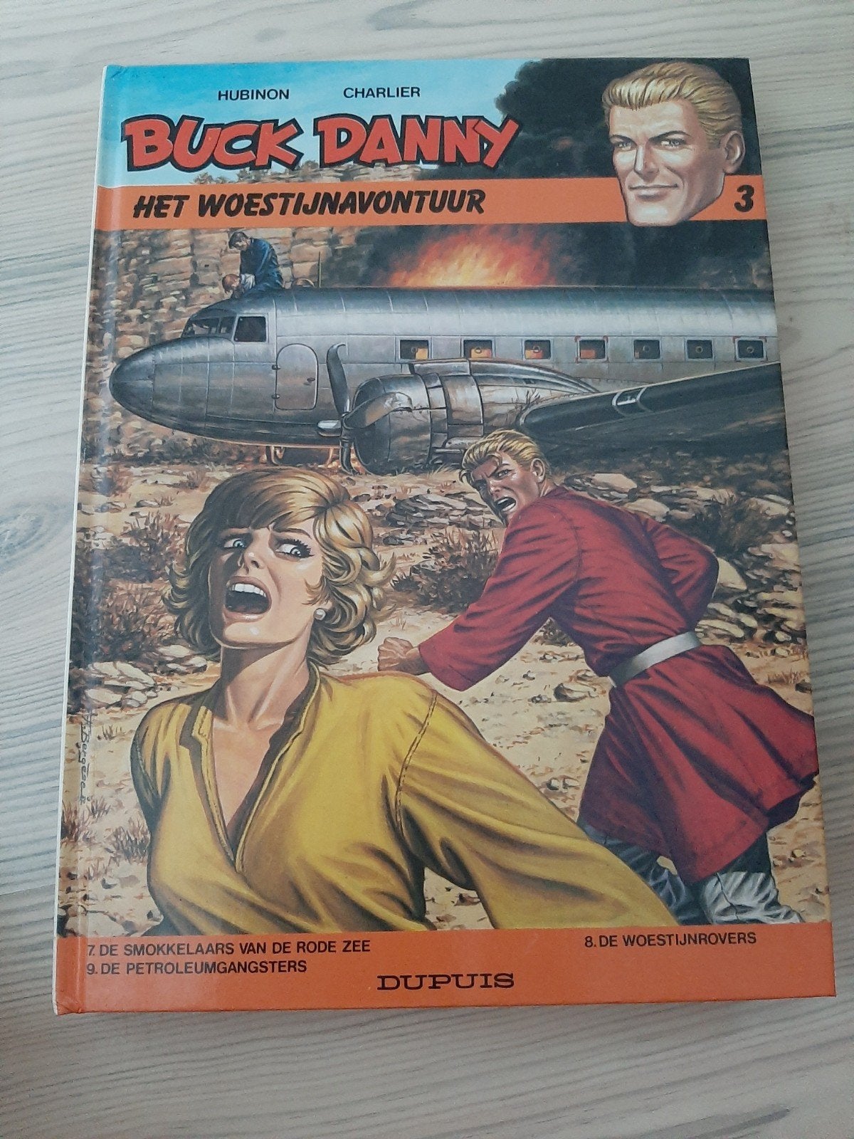 Buck Danny - Het Woestijnavontuur - Hardcover, Eén stripboek, Ophalen of Verzenden, Gelezen, Hubinon, Charlier