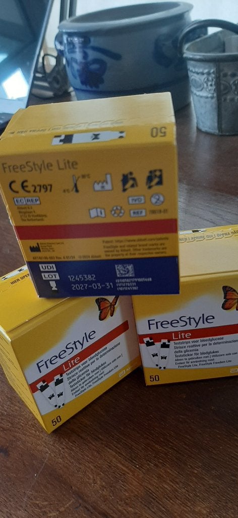 Teststrips voor bloedglucose, Ophalen of Verzenden, Nieuw, Overige typen