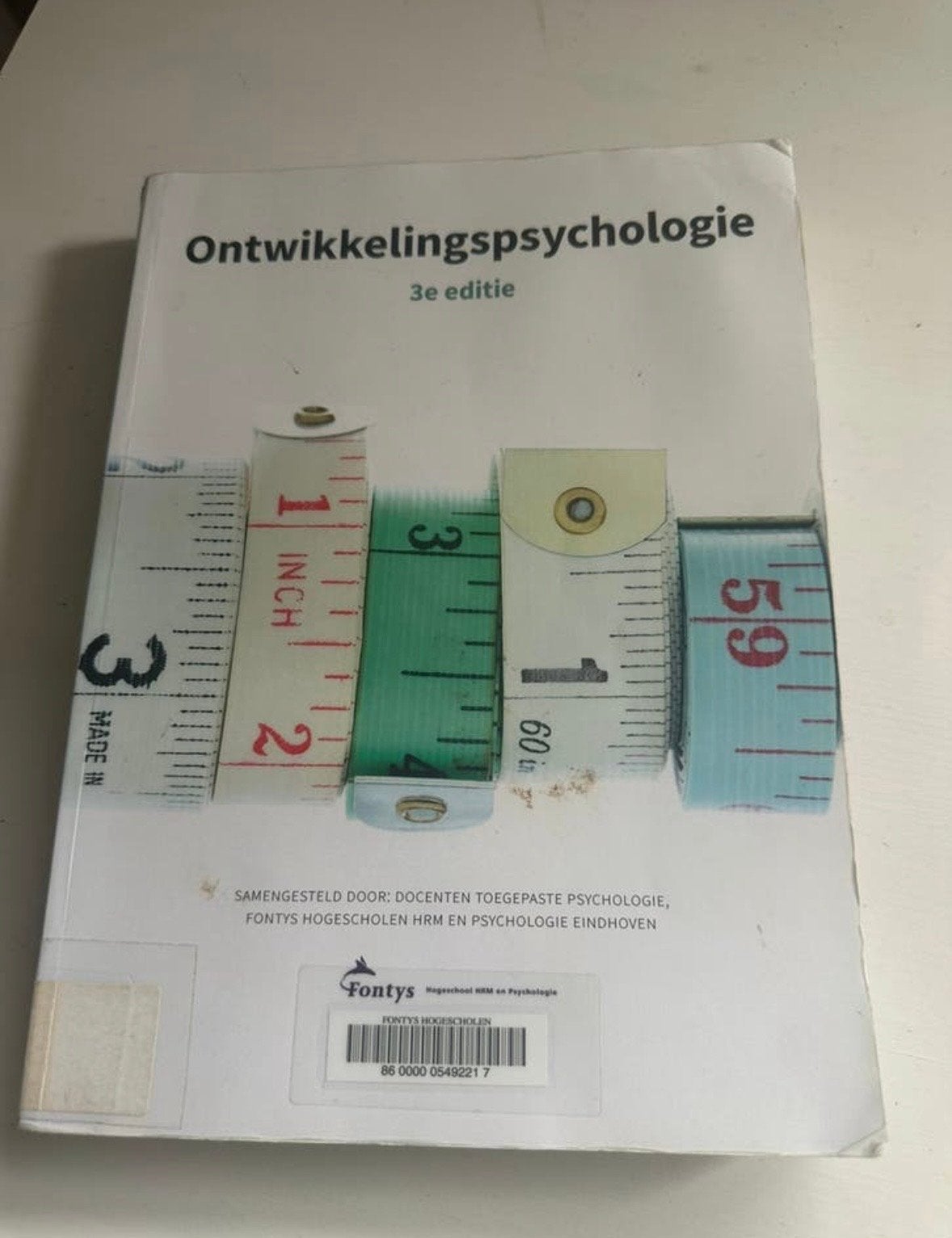 Ontwikkelingspsychologie - 3e editie - Fontys Hogescholen, Boeken, Ophalen of Verzenden, Gamma, Gelezen, HBO