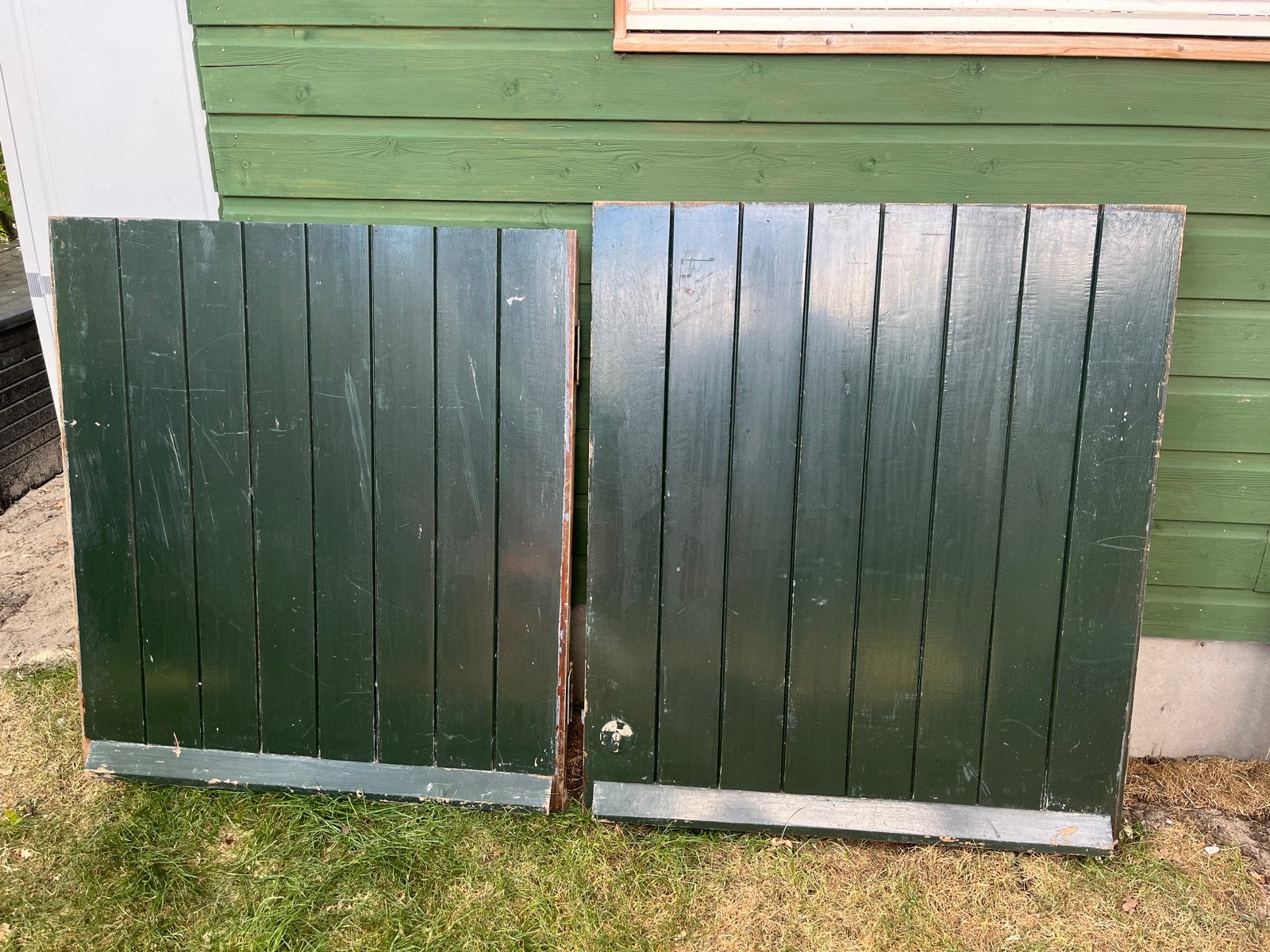 Prachtige hardhouten boerendeur / staldeur / duodeur, Ophalen, Gebruikt, 80 tot 100 cm, Overige typen