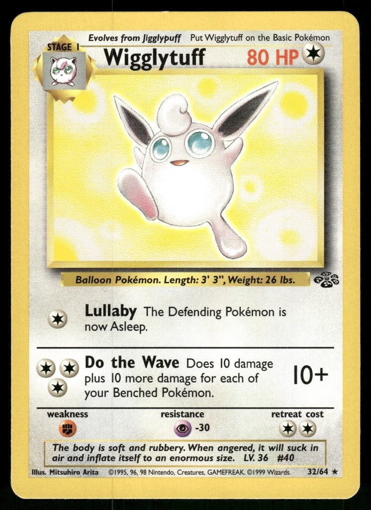 Wigglytuff 32/64 - Jungle (NM), Verzenden, Gebruikt