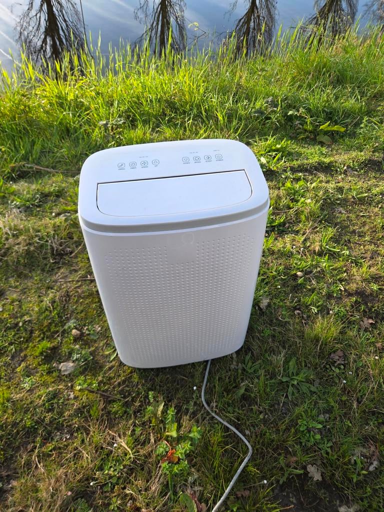 Stille mobiele airco ergenic 14.000 btu / 4,20kwu zgan, Ophalen, Timer, 3 snelheden of meer, Zo goed als nieuw