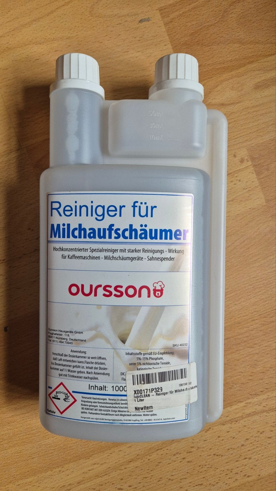 Nieuwe reiniger voor melkopschuimers van het merk Oursson., Ophalen of Verzenden, Nieuw