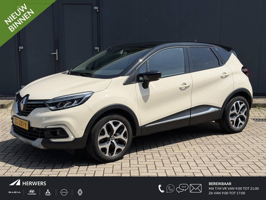 Renault Captur 1.3 TCe Intens / Trekhaak / NAP Logisch / Cru, Stof, Gebruikt, Euro 6, 4 cilinders