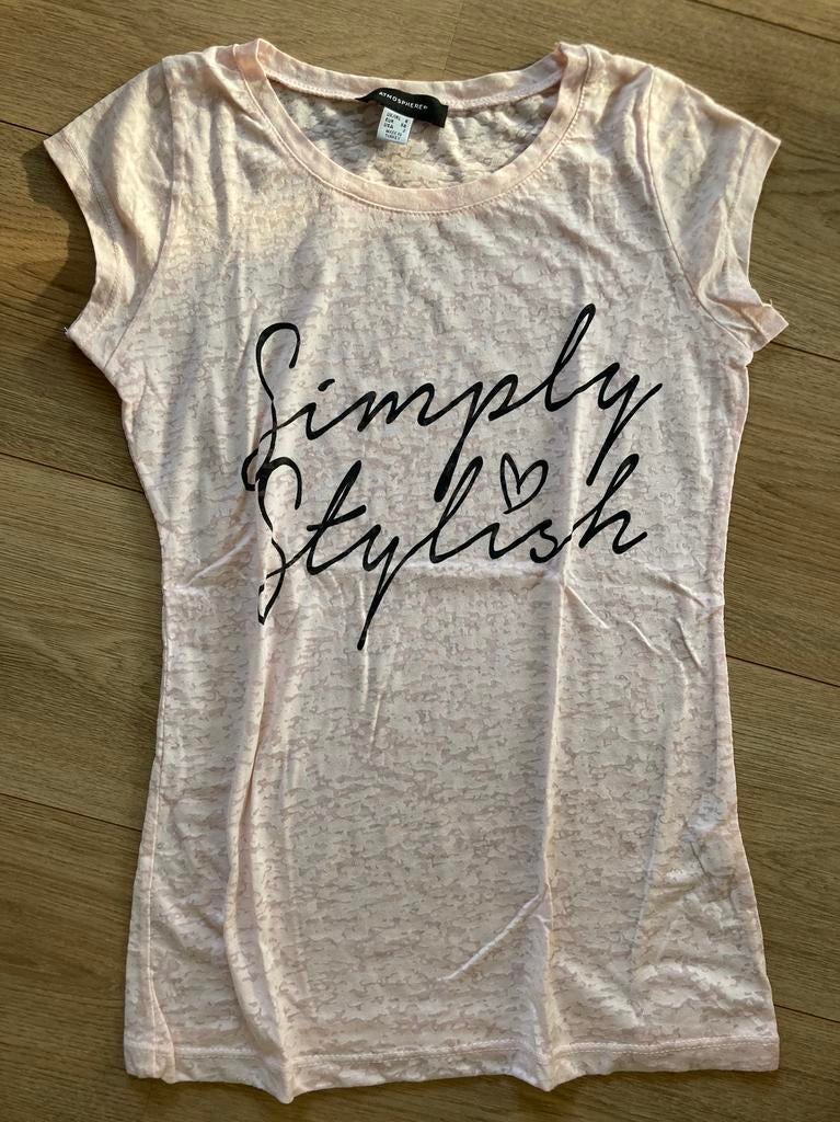 ‘Simply Stylish’ shirt maat 34, Ophalen of Verzenden, Nieuw, Maat 34 (XS) of kleiner, Korte mouw