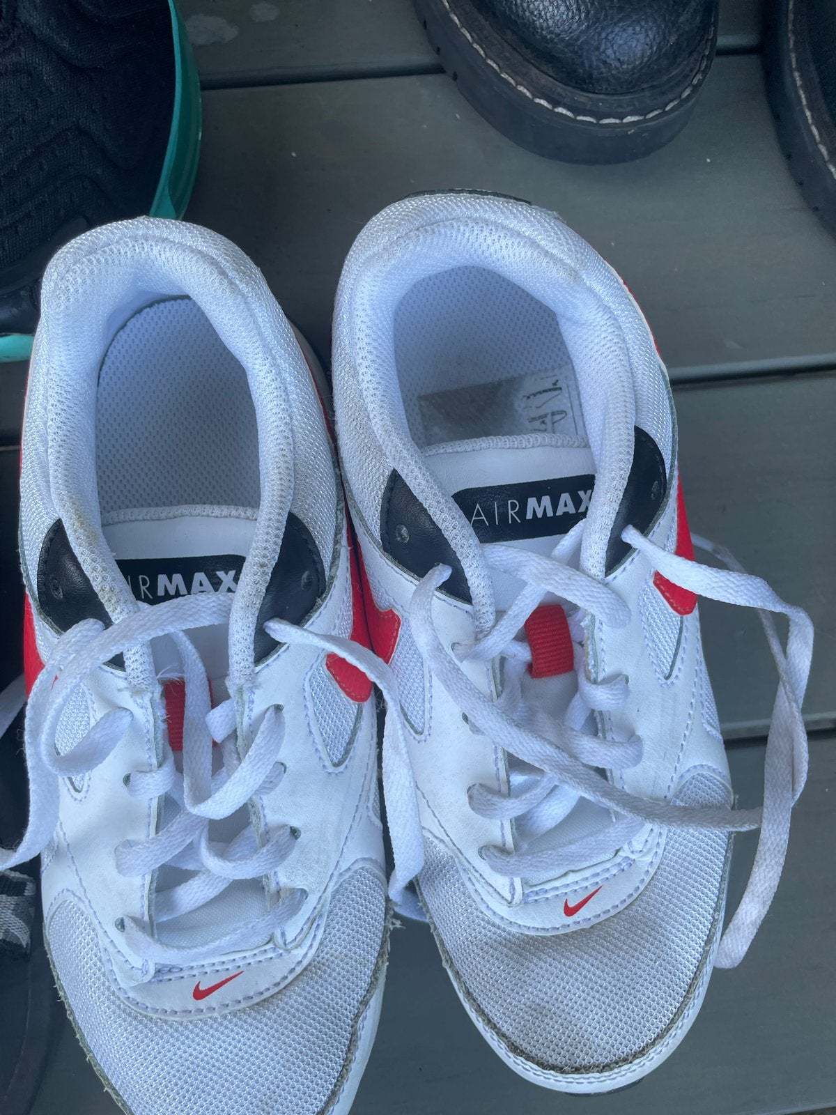 Nike Air Max sportschoenen - Maat 33,5, Ophalen of Verzenden, Gebruikt, Jongen of Meisje, Sportschoenen