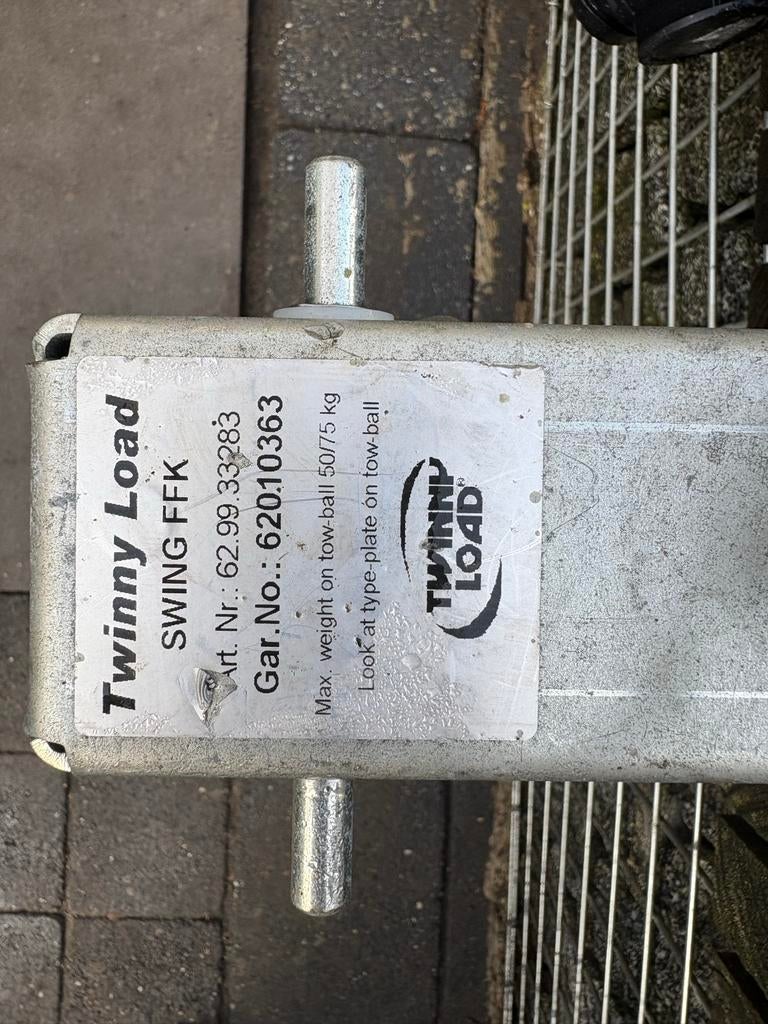 Twinny Load Swing FFK fietsendrager - Gebruikt, Ophalen, 2 fietsen, Gebruikt, Trekhaakdrager