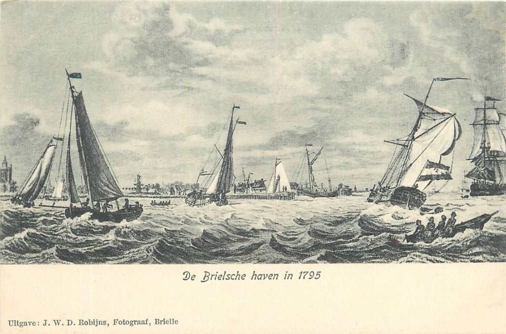 701-365-043 Brielle, Verzenden, Voor 1920, Zuid-Holland