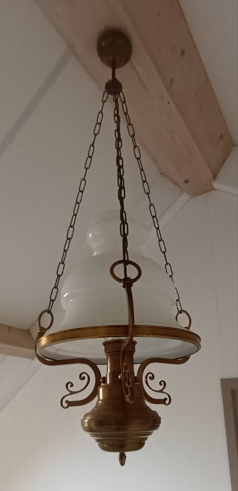 Hanglamp, Huis en Inrichting, Ophalen, Gebruikt, Klassiek, E27 (groot)